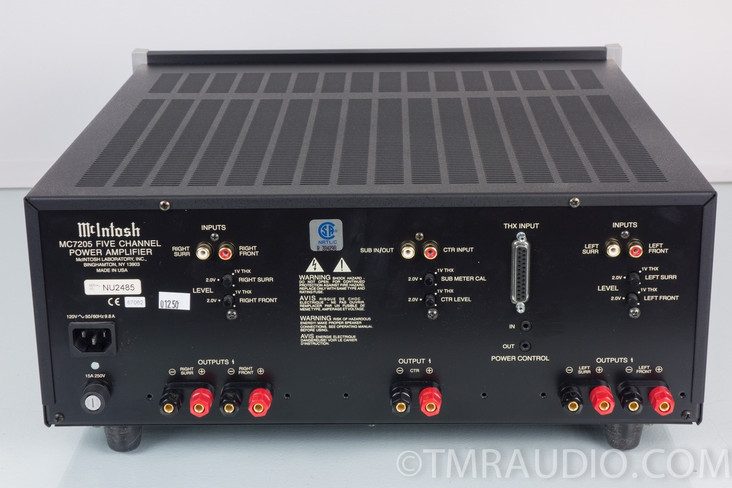 McIntosh MC7205 200w x 5 Channel THX Power Amplifier in Factory Box
