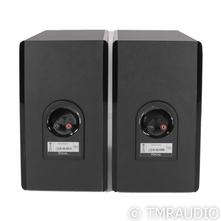 Focal Vestia No. 1 Bookshelf Speakers; Black Pair (Used)