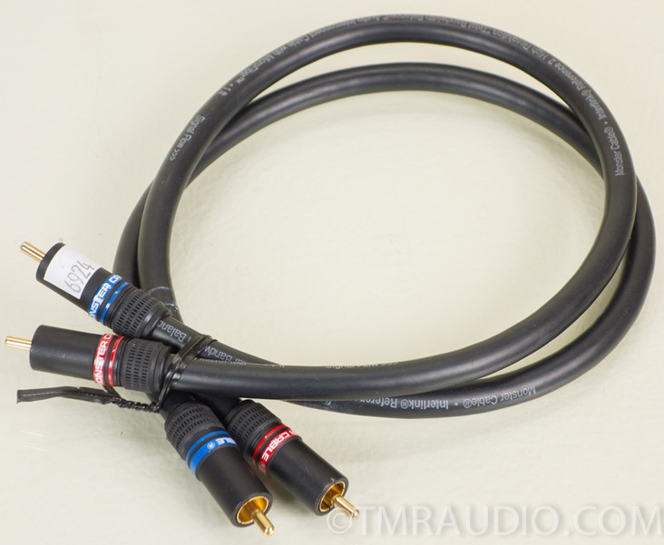 Monster Cable Interlink Reference 2; RCA Audiophile Interconnects; .5 Meter Pair