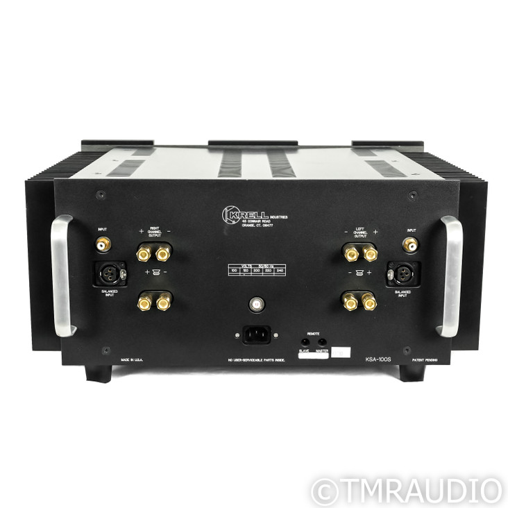 Krell KSA-100S Stereo Power Amplifier