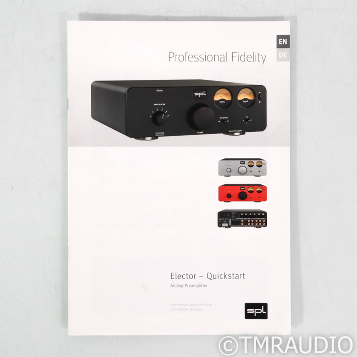 SPL Elector Stereo Preamplifier (SOLD2)