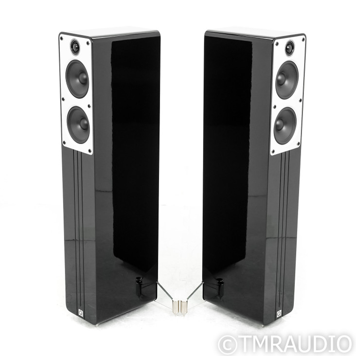 Q Acoustics Concept 40 Floorstanding Speakers; Black Pair