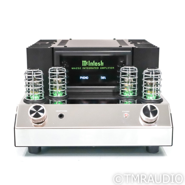McIntosh MA252 Stereo Hybrid Integrated Amplifier; MM Phono