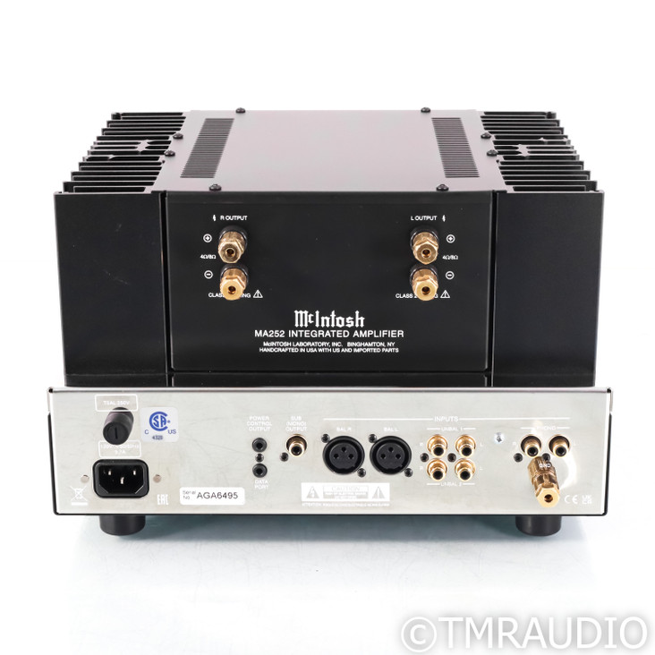 McIntosh MA252 Stereo Hybrid Integrated Amplifier; MM Phono (SOLD)