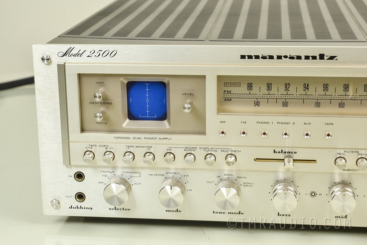 Marantz 2500 Vintage Flagship Stereo Receiver; Near Mint in Factory Box