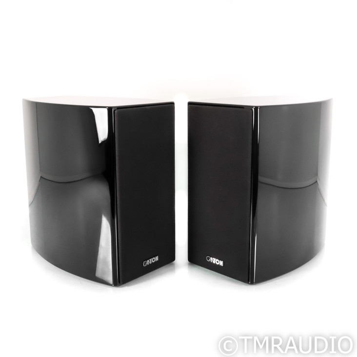 Canton Reference 9K Bookshelf Speakers; Piano Black Pair (Demo w/ Warranty)