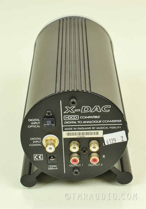 Musical Fidelity X-DAC D/A Converter; Audiophile DAC