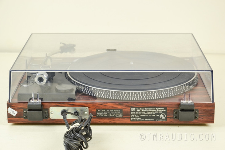 MCS 6502 Vintage Turntable; AS-IS
