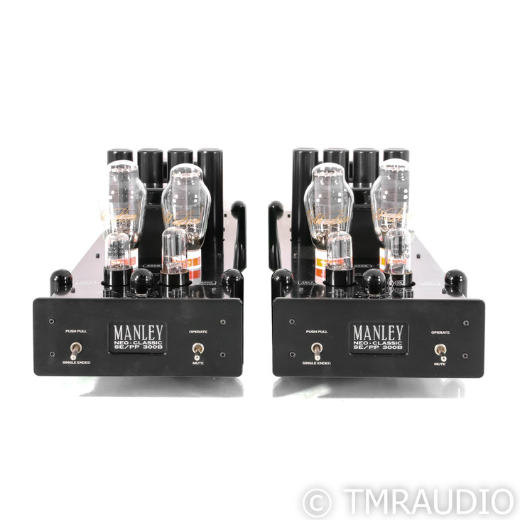 Manley Laboratories Neo-Classic SE/PP 300B Monoblock Tube Power Amplifiers; Pair