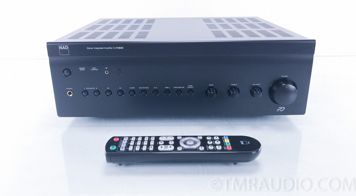 NAD C375BEE Stereo Integrated Amplifier; C 375BEE; Remote; Phono