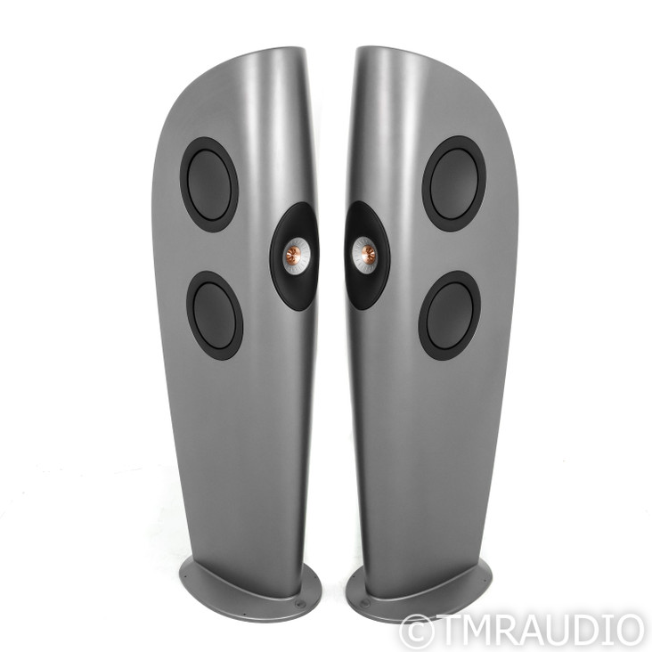 KEF Blade One Meta Floorstanding Speakers; Charcoal Pair