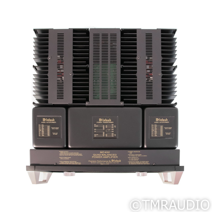 McIntosh MC452 Stereo Power Amplifier (1/2)