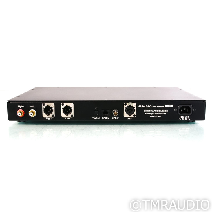 Berkeley Audio Design Alpha DAC v1; D/A Converter