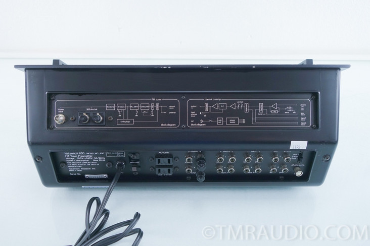 Nakamichi 630 FM Tuner/Preamplifier