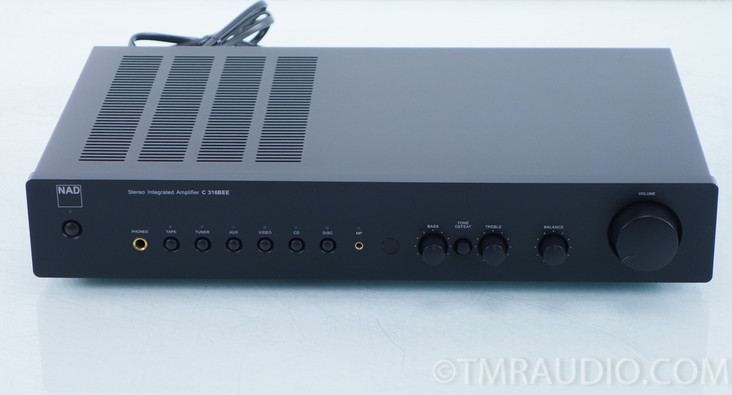 NAD C316BEE Stereo Integrated Amplifier; Remote
