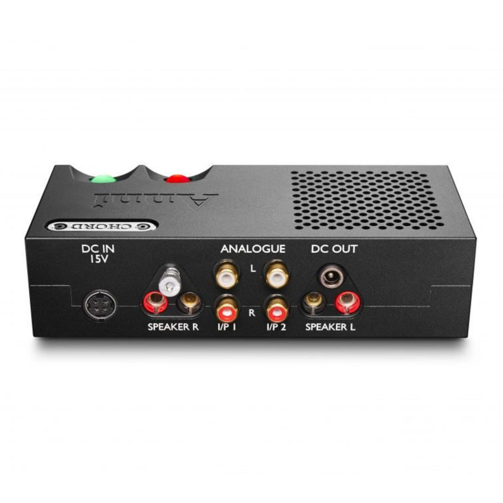 Chord Electronics Anni Desktop Integrated Amplifier rear panel, inputs and outputs