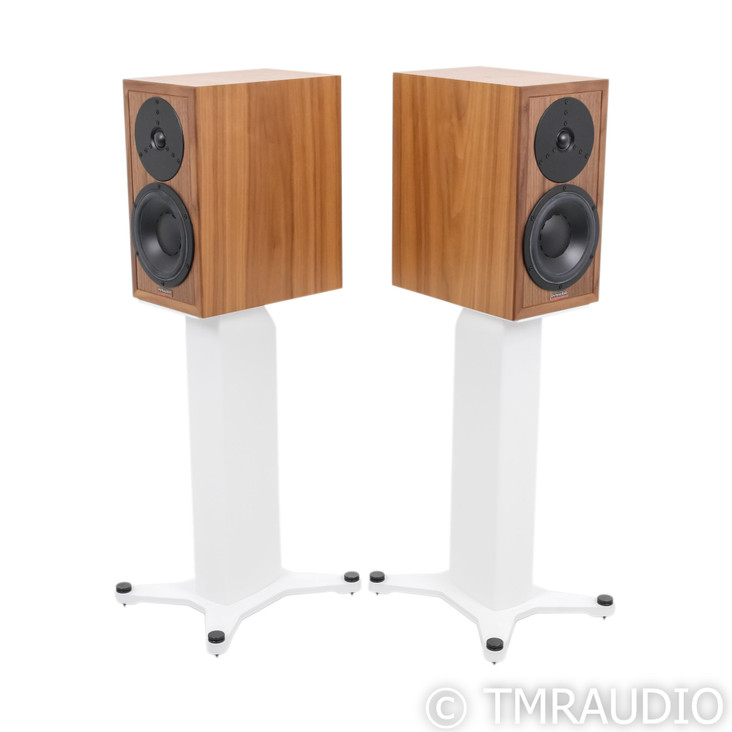 Dynaudio Heritage Special Bookshelf Speakers; Walnut Pair w/ Stands (SOLD3)