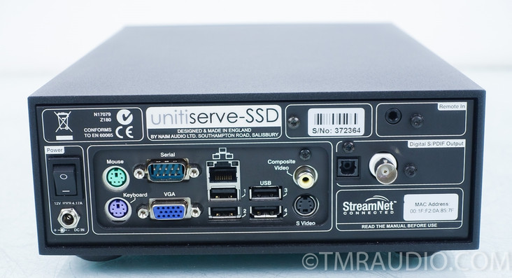 Naim UnitiServe-SSD CD Ripper/Hard Disc Player / Server