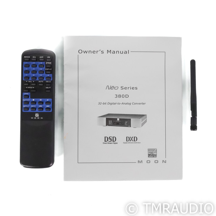 SimAudio Moon Neo 380D DSD Wireless Streaming DAC; D/A Converter; MiND Upgrade