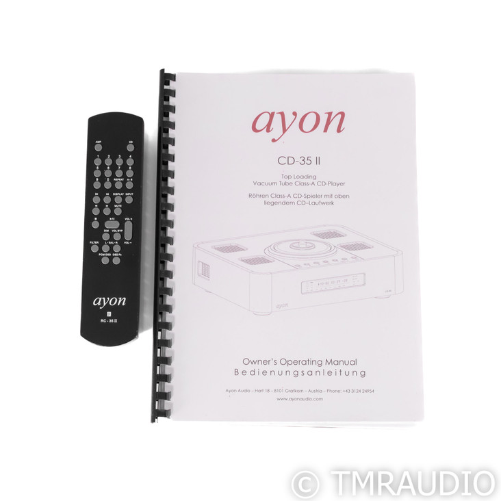 Ayon Audio CD-35 II Tube CD Player