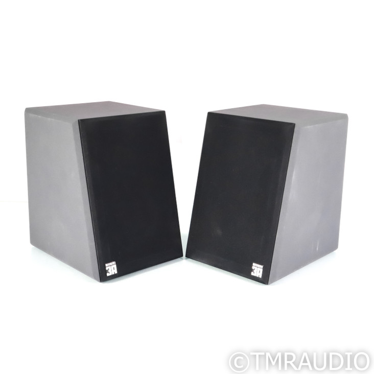 Reference 3A MM De Capo BE Bookshelf Speakers; Grey Suede Pair