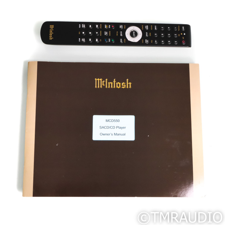 McIntosh MCD550 CD & SACD Player (SOLD4)