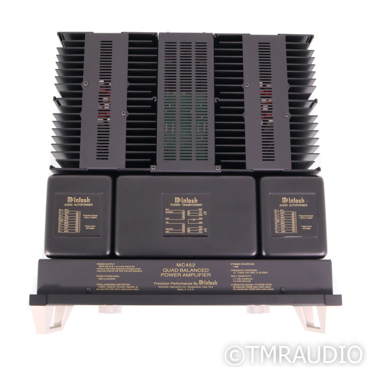 McIntosh MC452 Stereo Power Amplifier (SOLD7)