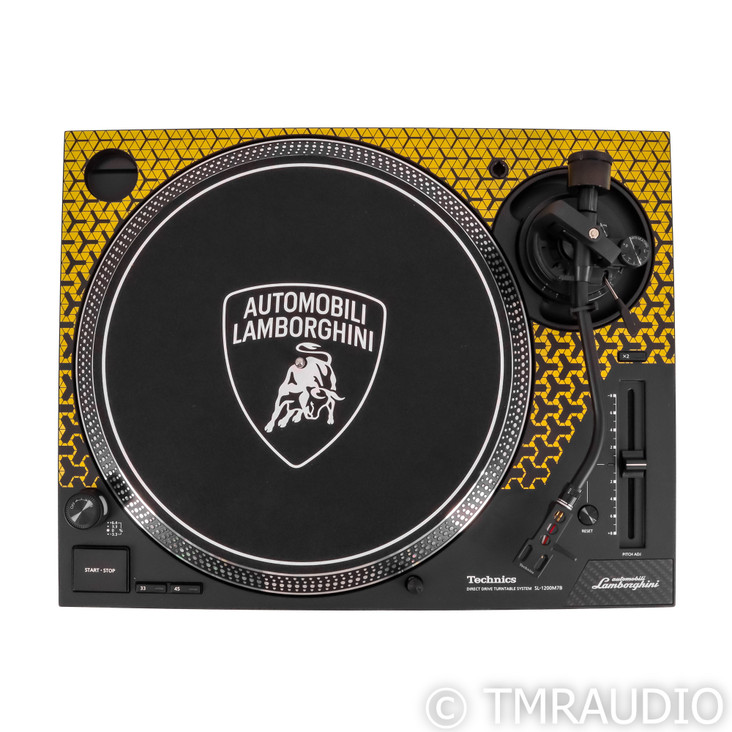 Technics Automobili Lamborghini SL-1200M7B Turntable; Yellow (No Cartridge)