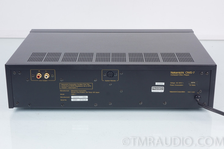 Nakamichi OMS-7 CD Player in Factory Box