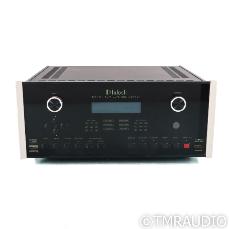  McIntosh MX121 Seven Channel Home Theater Processor; MM Phono