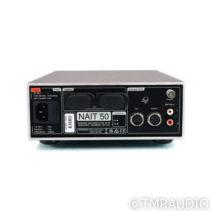 Naim NAIT 50 Stereo Integrated Amplifier; MM Phono (0/1)