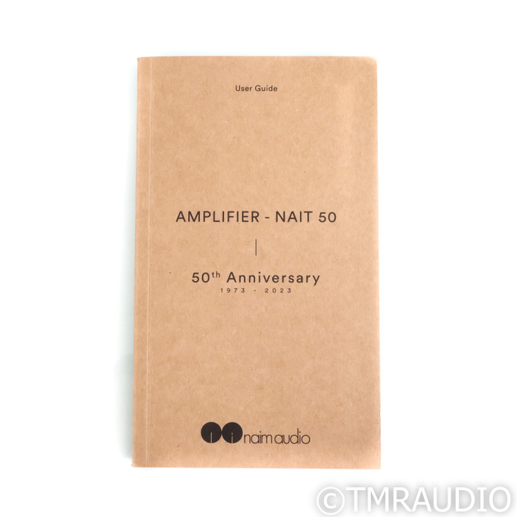 Naim NAIT 50 Stereo Integrated Amplifier; MM Phono (0/1)