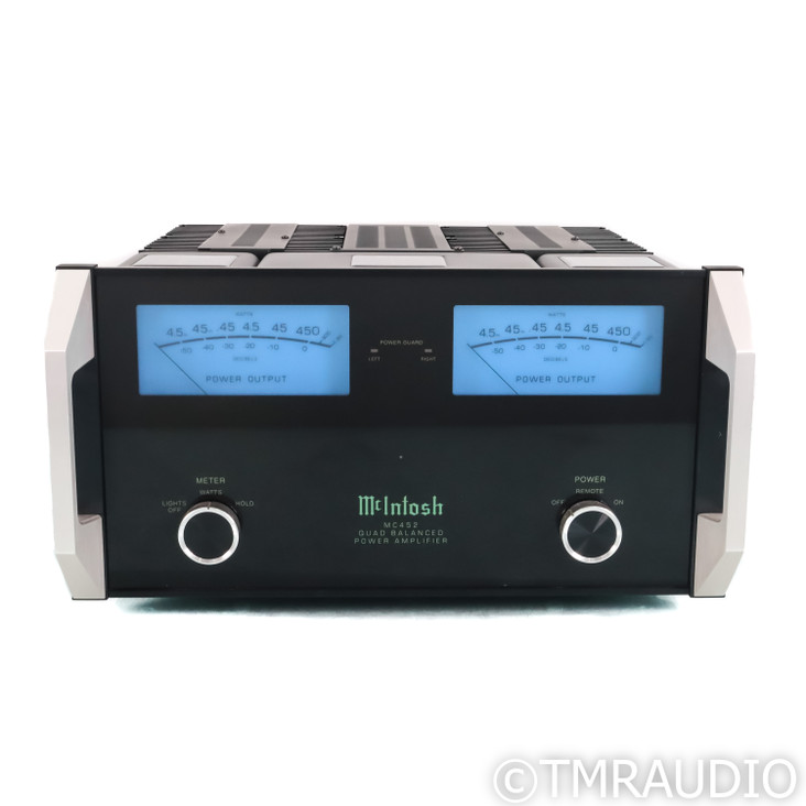 McIntosh MC452 Stereo Power Amplifier; Quad Balanced