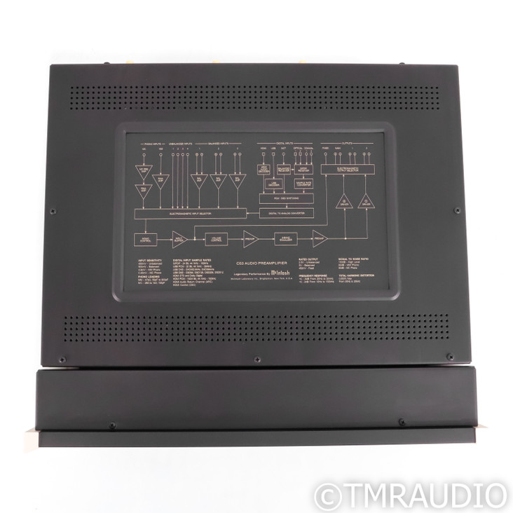 McIntosh C53 Stereo Preamplifier; MM & MC Phono (1/0)