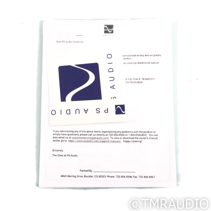 PS Audio Stellar S300 Stereo Power Amplifier (SOLD22)