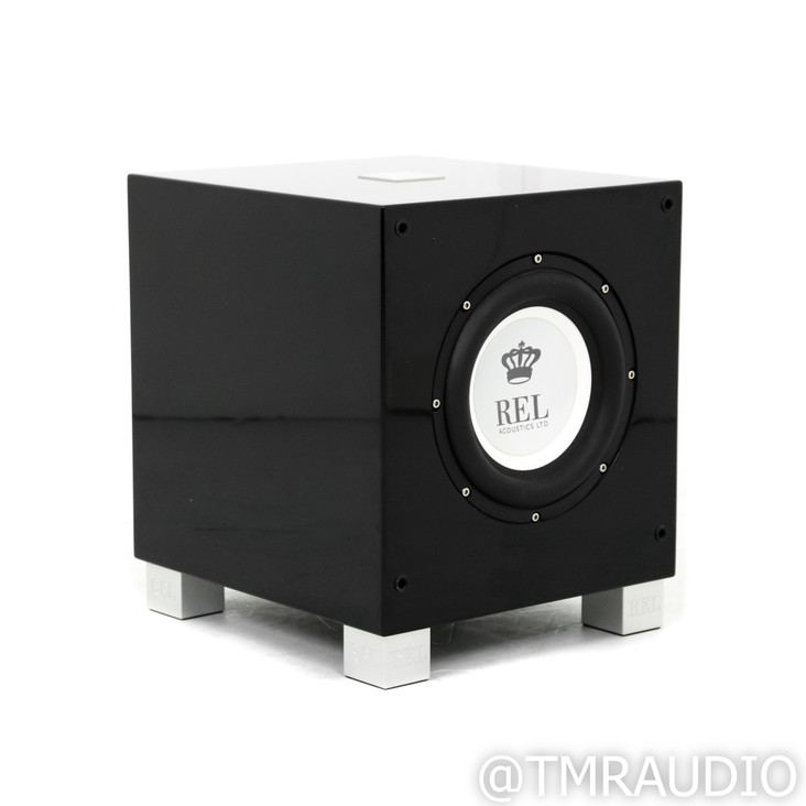 REL Acoustics T/7i 8" Powered Subwoofer; Black Gloss
