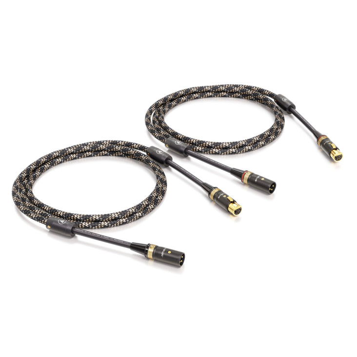 VIABLUE NF-S1 Interconnect Cables, Pair with T8 XLR connectors