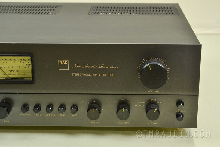 NAD 3045 Vintage Stereo Integrated Amplifier; New Audio Dimension