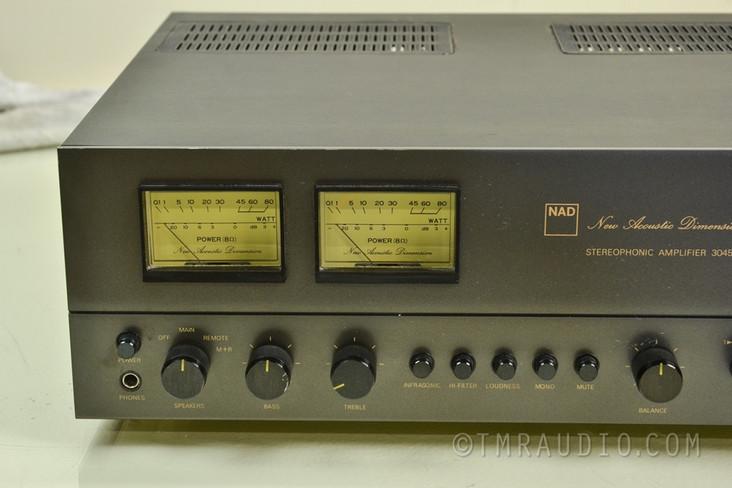 NAD 3045 Vintage Stereo Integrated Amplifier; New Audio Dimension