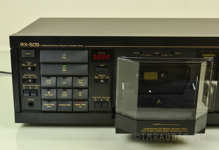 Nakamichi RX-505 Stereo Cassette Deck / Tape Recorder - Serviced & Mint!