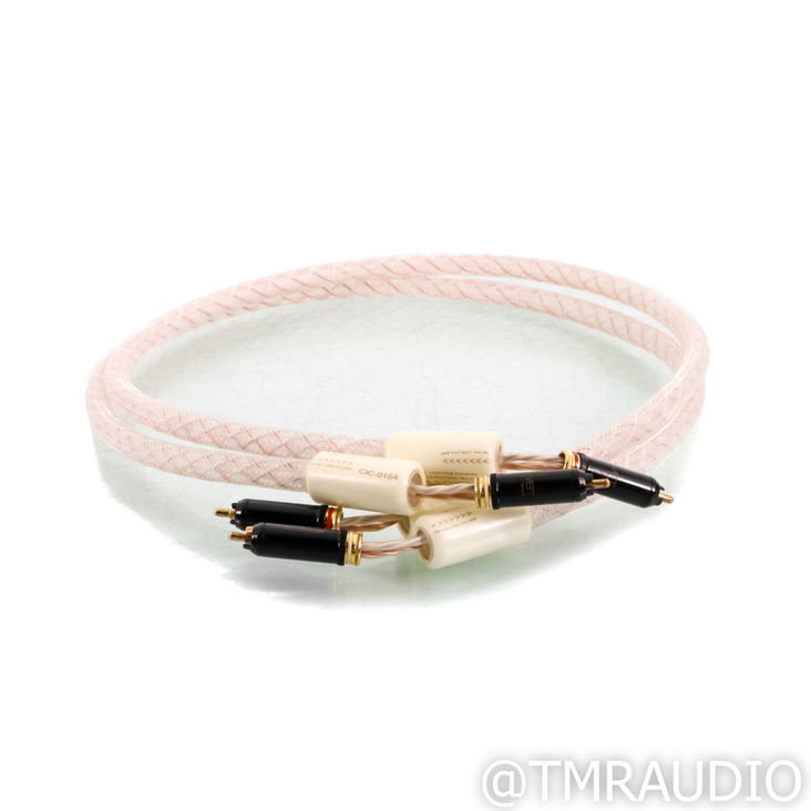 Shunyata Research Aeros Cirrus RCA Cables; 1m Pair Interconnects