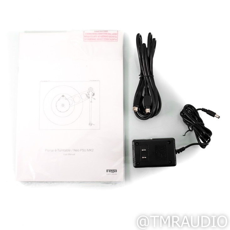 Rega Planar 6 Belt-Drive Turntable; Matt Polaris Grey w/ Exact MM