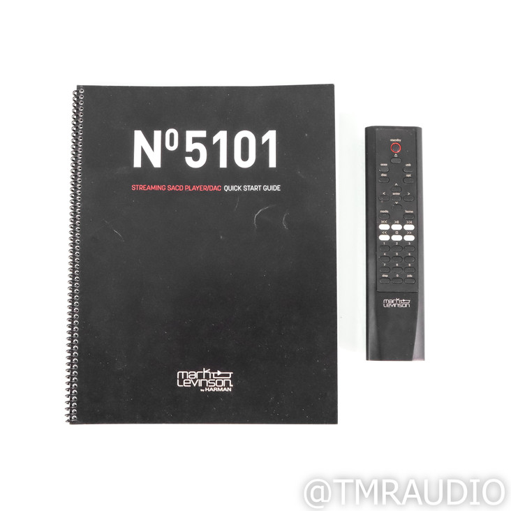 Mark Levinson No. 5101 Streaming CD/SACD Player; D/A Converter