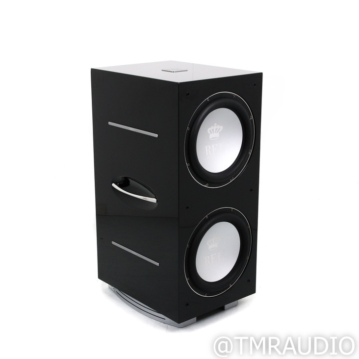  REL Acoustics 212/SX Dual 12" Powered Subwoofer; Piano Black