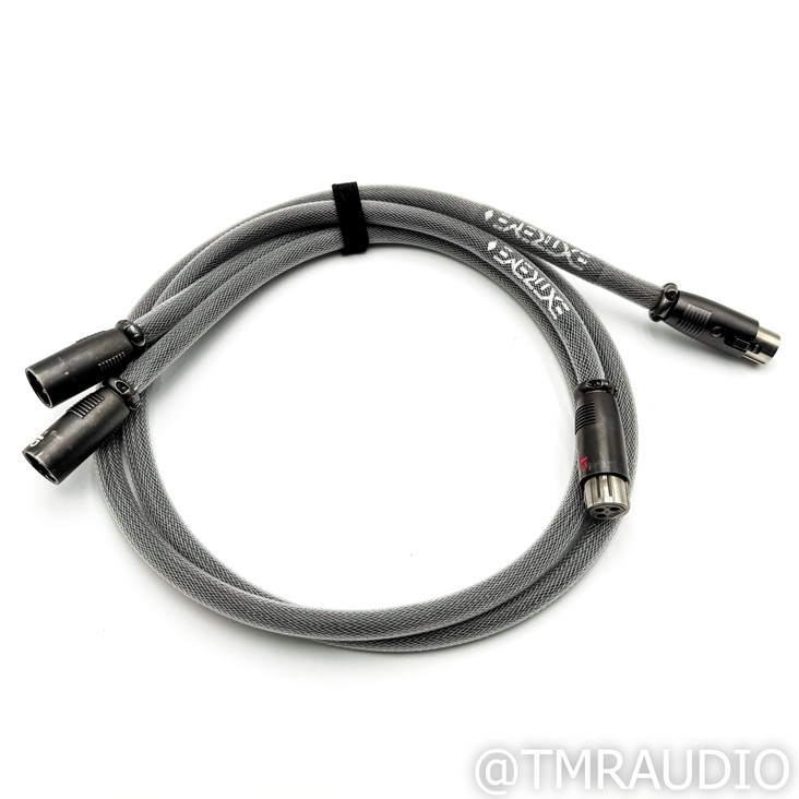 AudioTruth Diamond Extreme XLR Cables; 1m Pair Balanced Interconnects