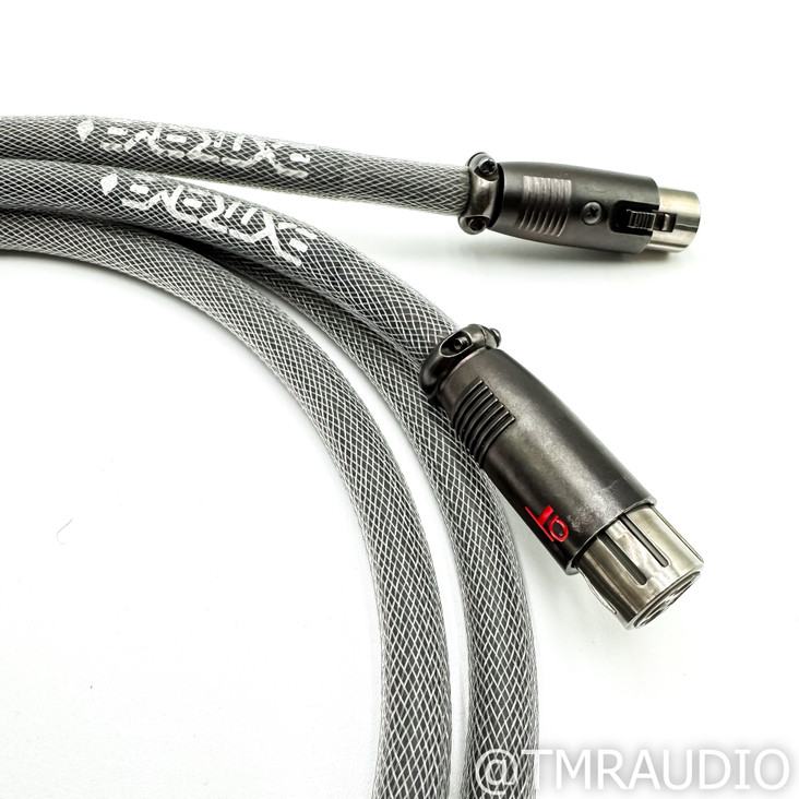 AudioTruth Diamond Extreme XLR Cables; 1m Pair Balanced Interconnects