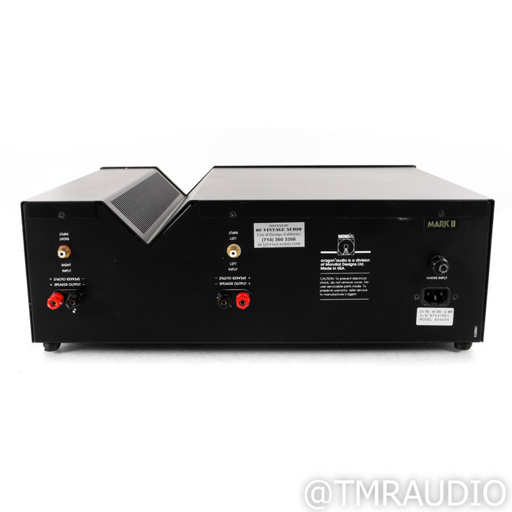 Aragon 4004 MK II Stereo Power Amplifier (SOLD3)