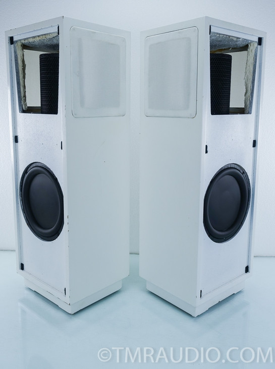 Ohm G Speakers; Rare Vintage Pair; White