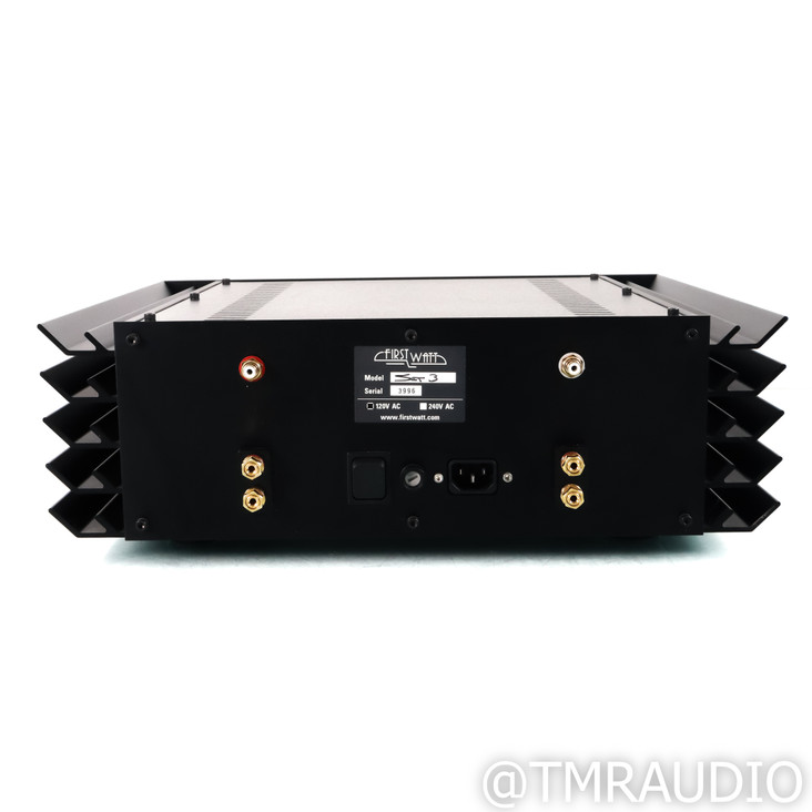 First Watt SIT-3 Stereo Power Amplifier (SOLD4)