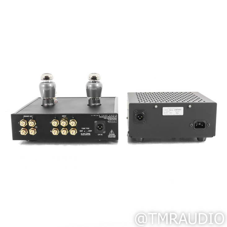 Linear Tube Audio Velo Tube Headphone Amplifier & Preamplifier; LPS+ Upgrade